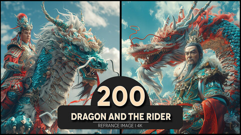 Dragon and the Rider 4K Reference/Concept Images