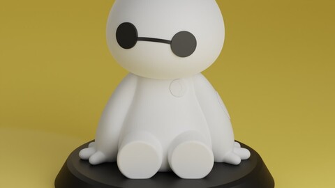 Big Hero / Baymax / Model for 3D printing