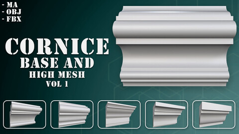 35 Cornice Base and High Mesh Vol 1