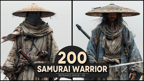 Samurai Warrior 4K Reference/Concept Images