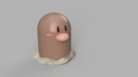 Pokemon 0050 Diglett