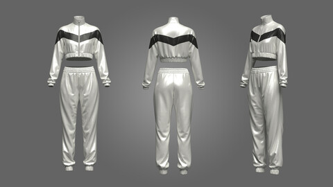 Women Active Wear 3D Model