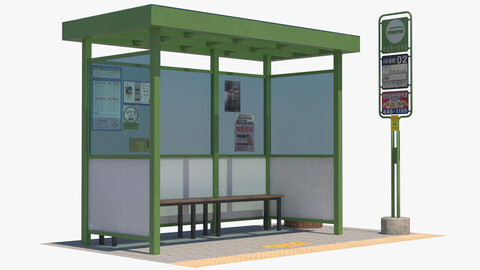 Korean Bus-Stop