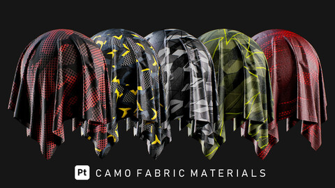 15 Camo Fabric Smart Materials (Vol.2)