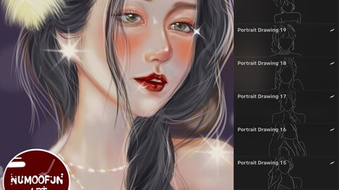 Portrait Brush – Brushes For Procreate