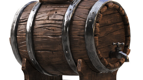 Stylized barrel