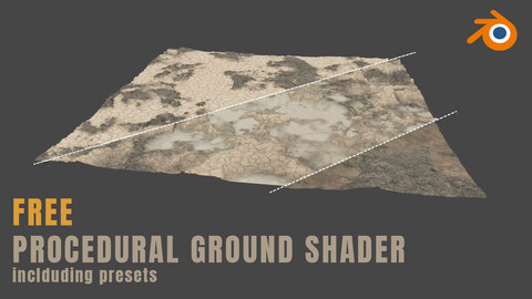 FREE Blender Ground Shader