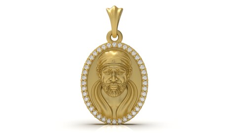 Saibaba Pendant 3Dprint file