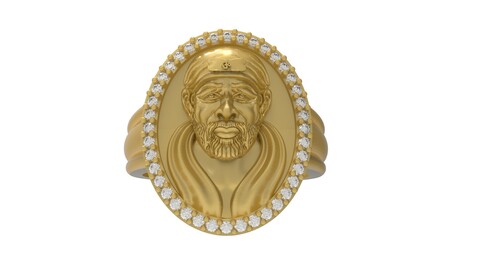 Saibaba Ring 3Dprint file