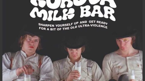 Clockwork Orange Milk Bar Edit