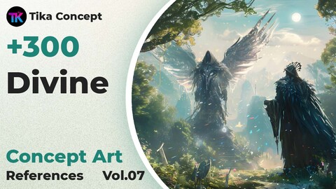 +300 Divine Concept Art(4K)