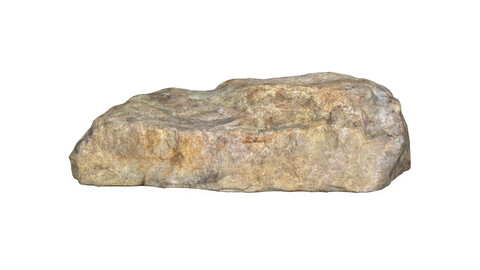 Low Poly Stone Rock 02