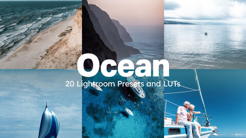 20 Ocean LUTs & Lightroom Presets