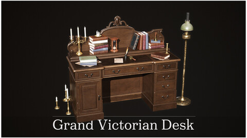 Grand Victorian Desk