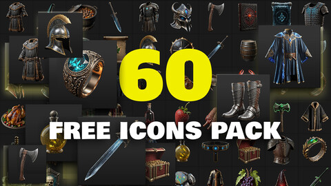 60 Free Icons Pack