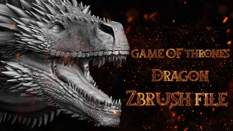 Game Of Thrones 3D Model - STL - ZTL - OBJ - FBX