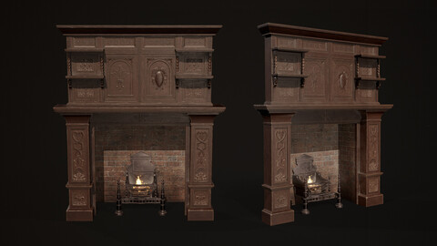 Victorian Fireplace