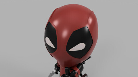 Mini version of Deadpool (Wade Wilson)