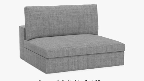 Clarence Sofa Moduler Part 04 3D Model