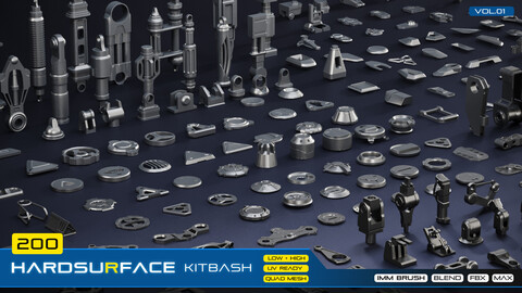 HARDSURFACE KITBASH_VOL.01