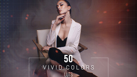 50 Vivid Colors LUTs and Presets Collection