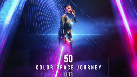 50 Color Space Journey LUTs Pack