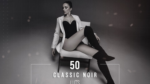 50 Classic Noir LUT Collection