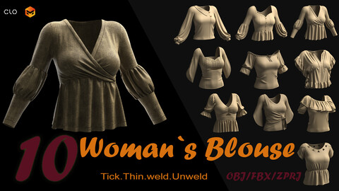 Woman`s Blouse