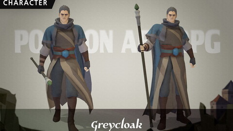 [Polygon Art RPG] Greycloak