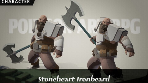 [Polygon Art RPG] Stoneheart Ironbeard