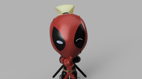 Mini Lady Deadpool (Wanda Wilson)