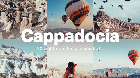 20 Cappadocia LUTs & Lightroom Presets