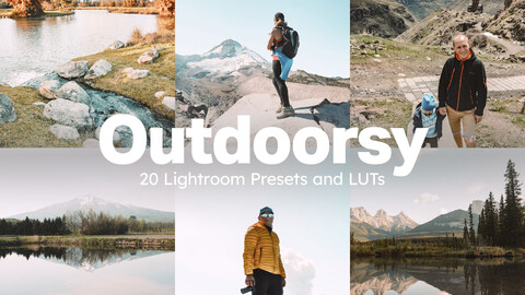 20 Outdoorsy LUTs & Lightroom Presets