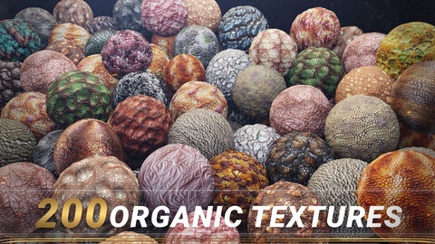 200 Organic Textures