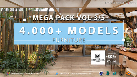 4000+ Models furniture | Vol 3/5