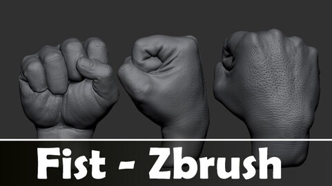 Fist - Zbrush