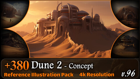 380 Dune 2 Concept Reference Pack | 4K | v.96