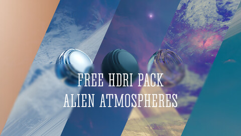 Free 5 Alien Atmosphere 8k HDRI pack