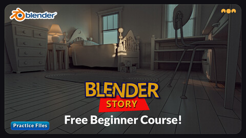 Blender Story: From Zero to Andy's Room | Practice Files