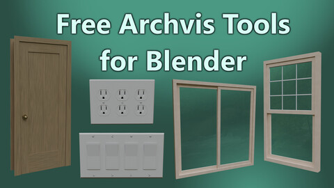 Free ArchVis Tools for Blender