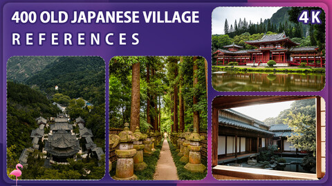 400 Old Japanese Villages Reference Pack – Vol 1