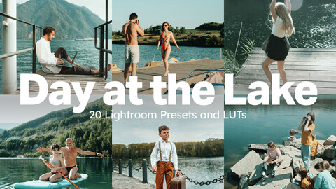 20 Day at the Lake LUTs & Lightroom Presets