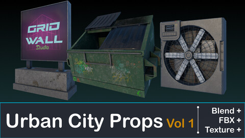 Urban City Props