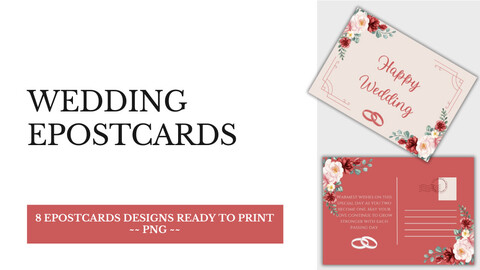 FiBei Digicard_ePostcard - Title: Wedding Design 4