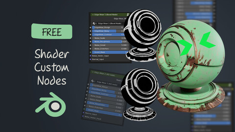 Custom nodes for Blender shader