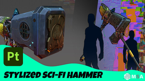 Stylized Sci-Fi Hammer