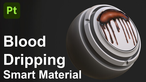 Blood Dripping Smart Material Substance Painter 10.0