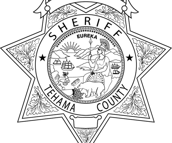 ArtStation - CALIFORNIA SHERIFF BADGE TEHAMA COUNTY VECTOR FILE, vector ...