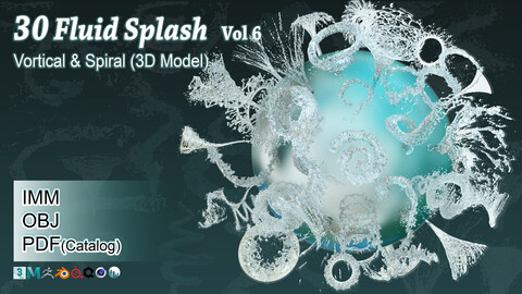 30 Fluid splash vol 6 (Vortical & Spiral)