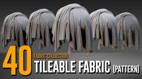 40 Tileable Fabric Collection- VOL 07